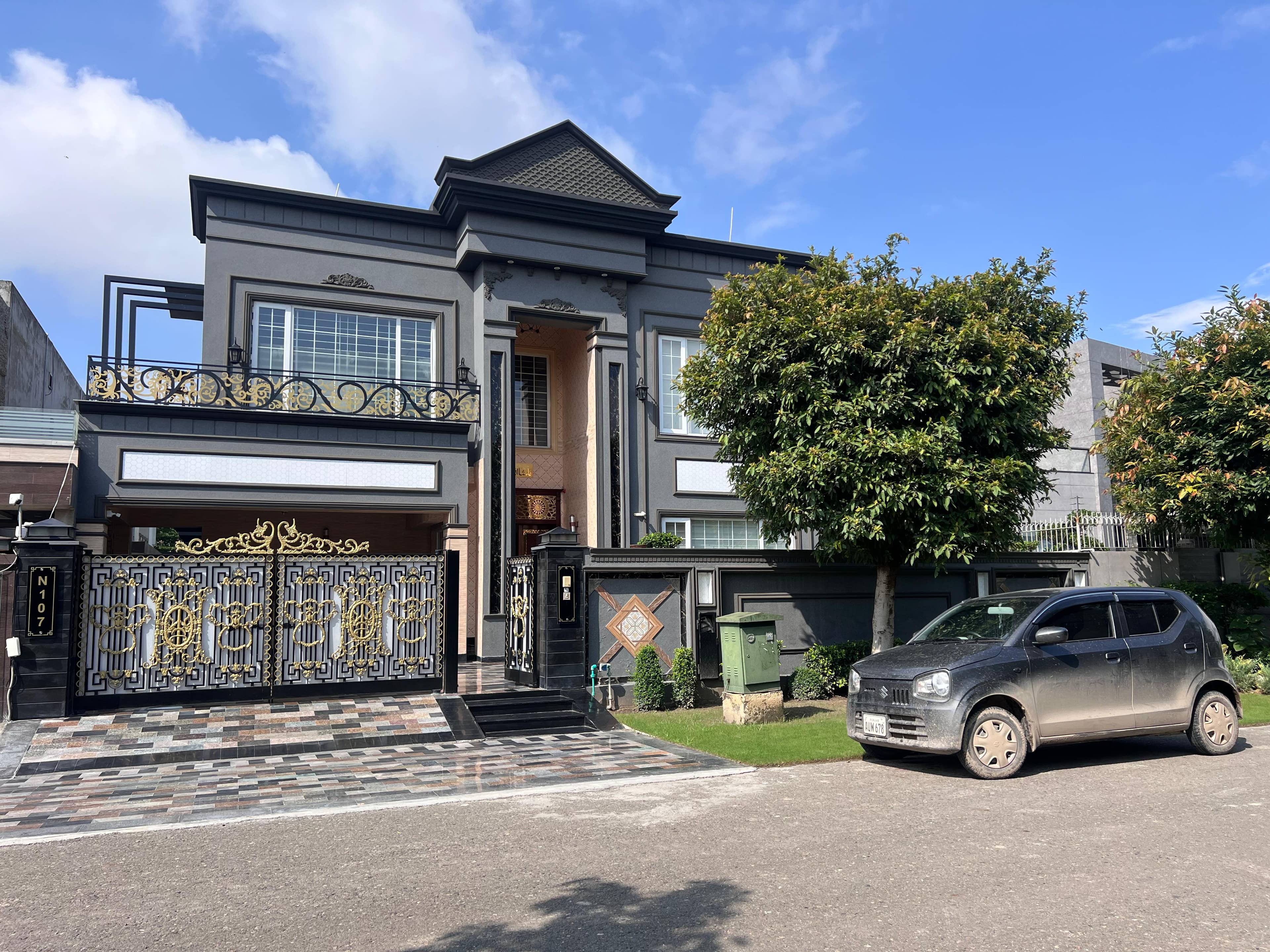 20 Marla Black Victorian Style New House for Sale in DHA Phase 6 Lahore 1