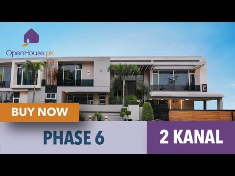 2 Kanal Furnished House with Swimming Pool For sale in DHA Lahore | OH-0020 Video