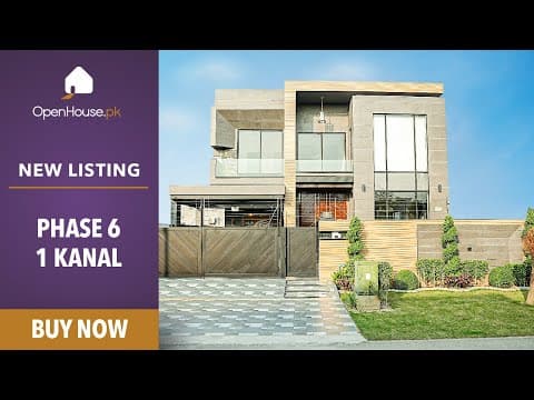 1 Kanal Semi-Furnished House For sale in DHA Lahore | OH-0037 Video