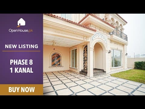 1 Kanal Semi-Furnished House For sale in DHA Lahore | OH-0043 Video
