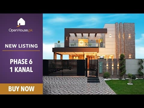 1 Kanal Semi-Furnished House with Basement & Home Cinema For sale in DHA Lahore | OH-0039 Video