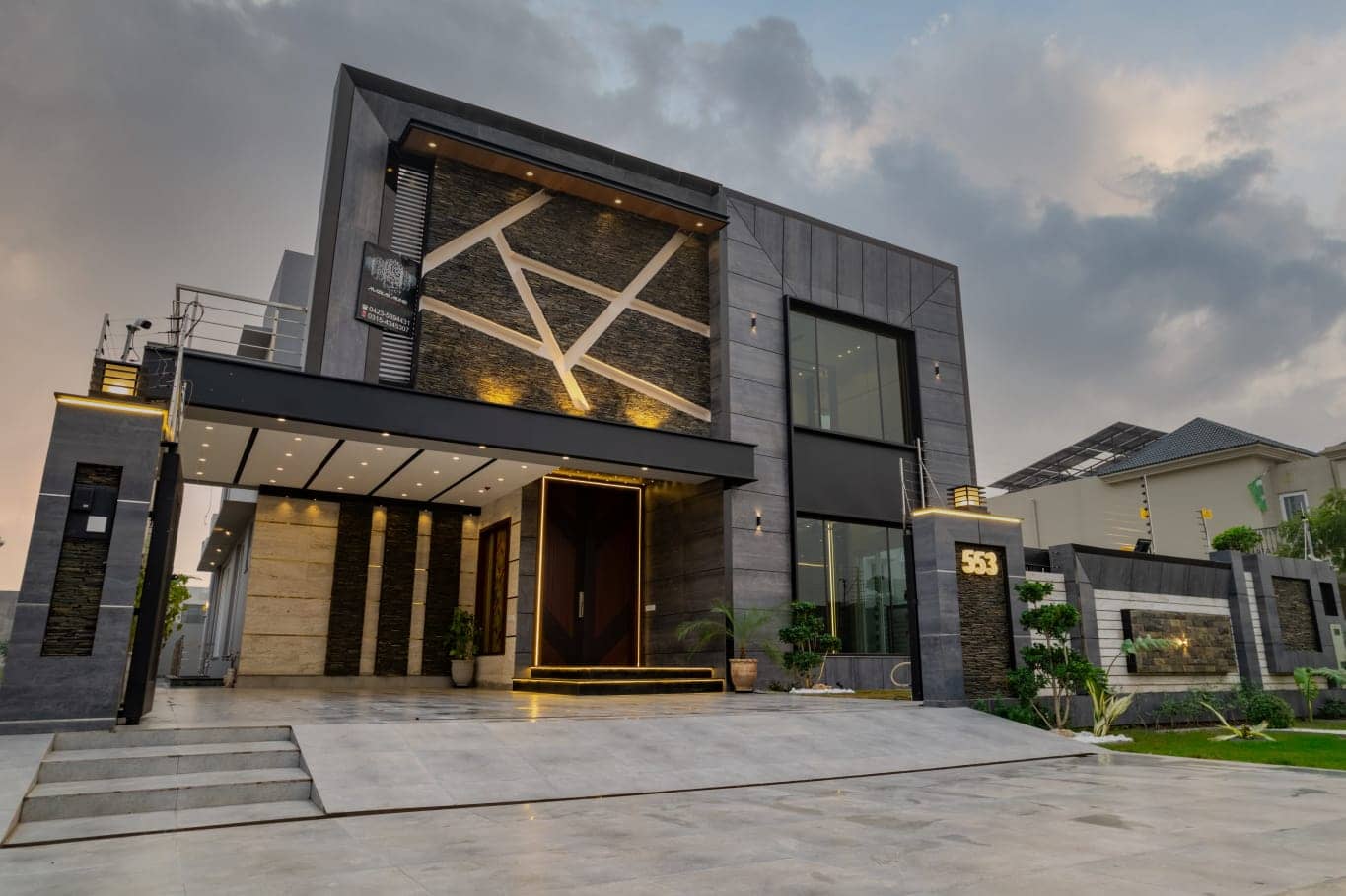 Brand New 1 Kanal (20 Marla) House for Sale in DHA Phase 7 – Open Veranda 2