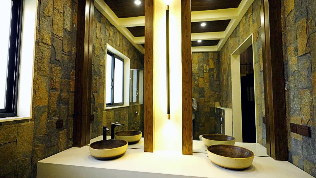 1 Kanal Designer House in DHA Phase 7 | Stone Exterior, Full Basement & Double Lawns 33