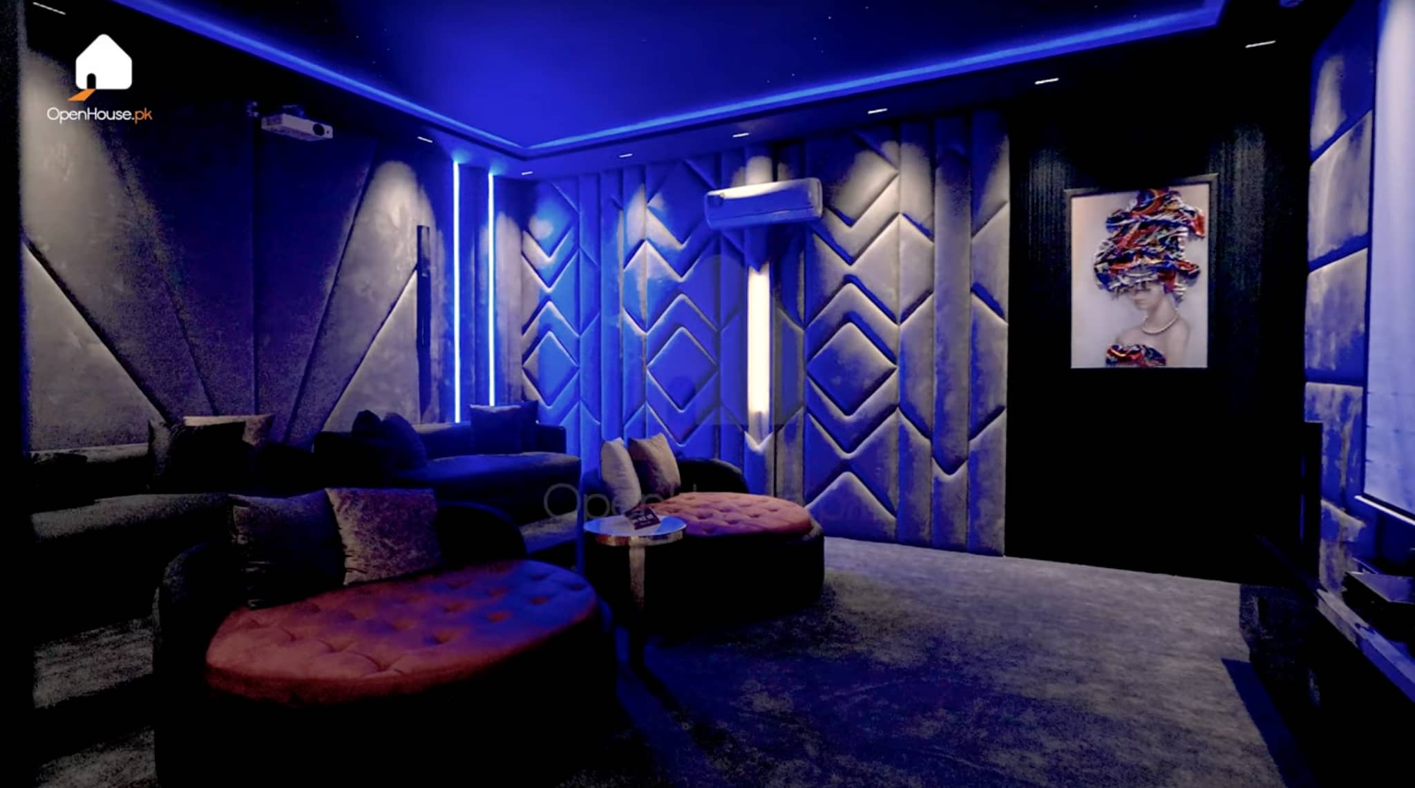 Fully Furnished 6-Bed 2 Kanal Luxury House in DHA Phase 6 with Cinema, Pool & Lift 40