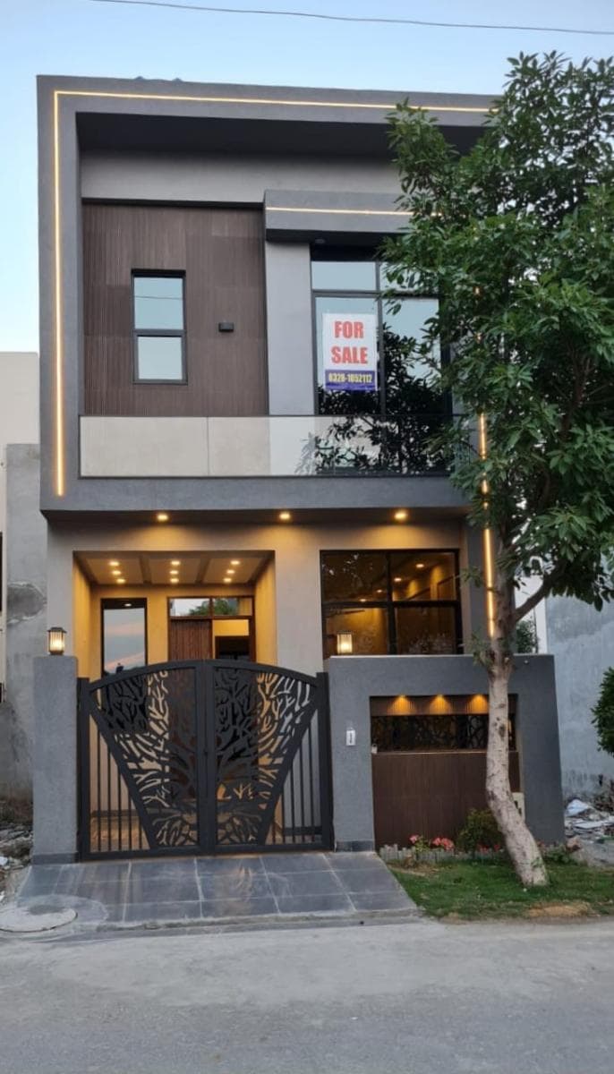 3 Marla Brand New House for sale in Al-Kabir Town, Lahore | TL-2340 Slide 1