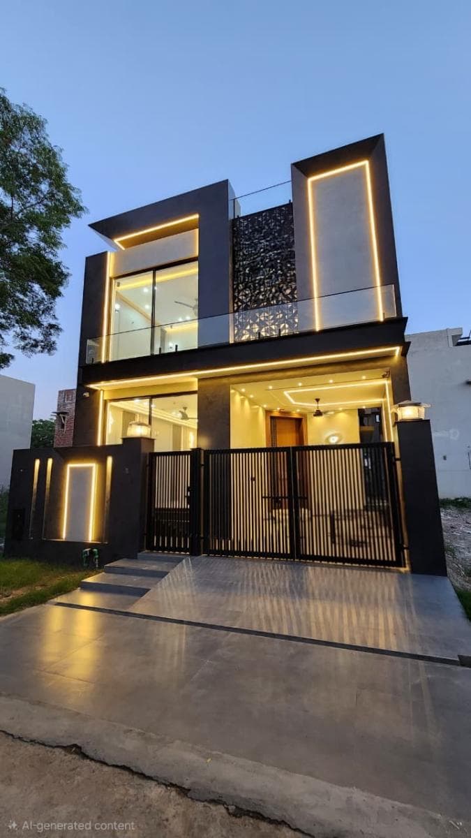 5 Marla Brand New House for sale in DHA Lahore, Lahore | TL-1596 Slide 1