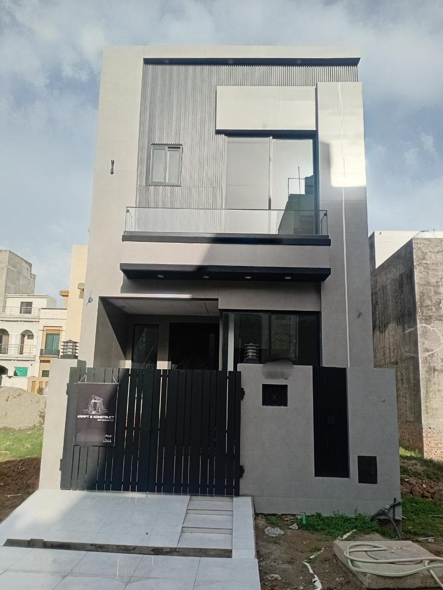 3 Marla Brand New House for sale in Al-Kabir Town, Lahore | TL-2300 Slide 1