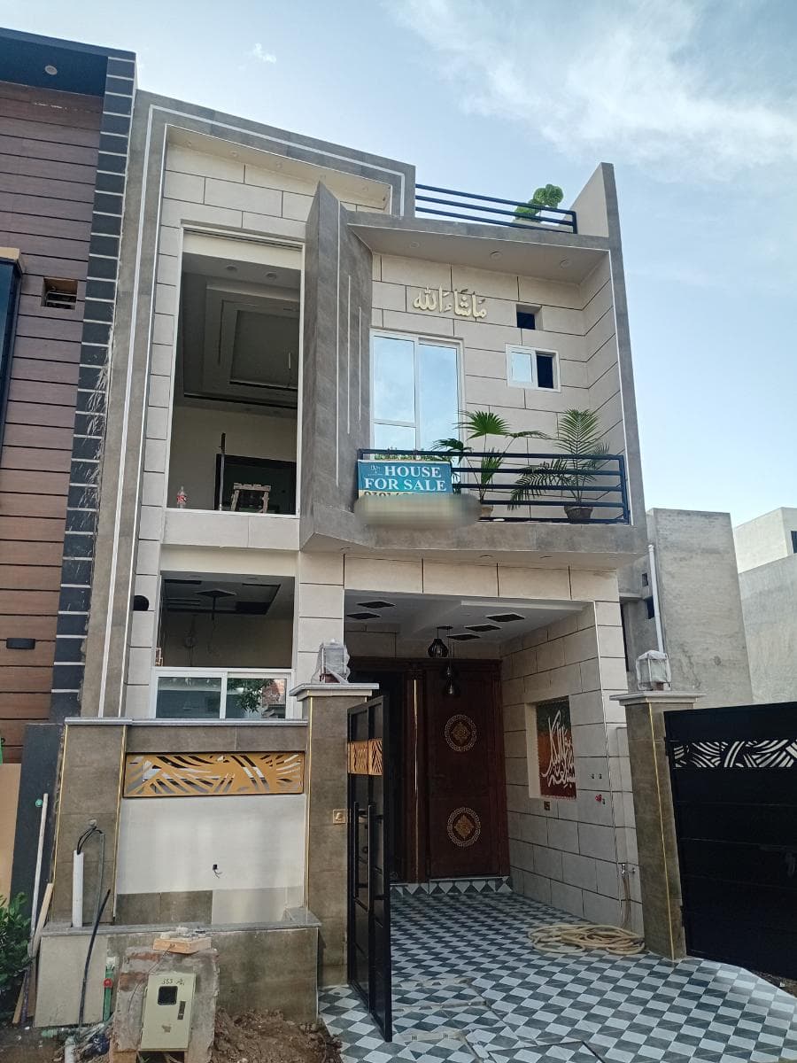 3 Marla Brand New House for sale in AL-Kabir Town, Lahore | TL-2257 Slide 1