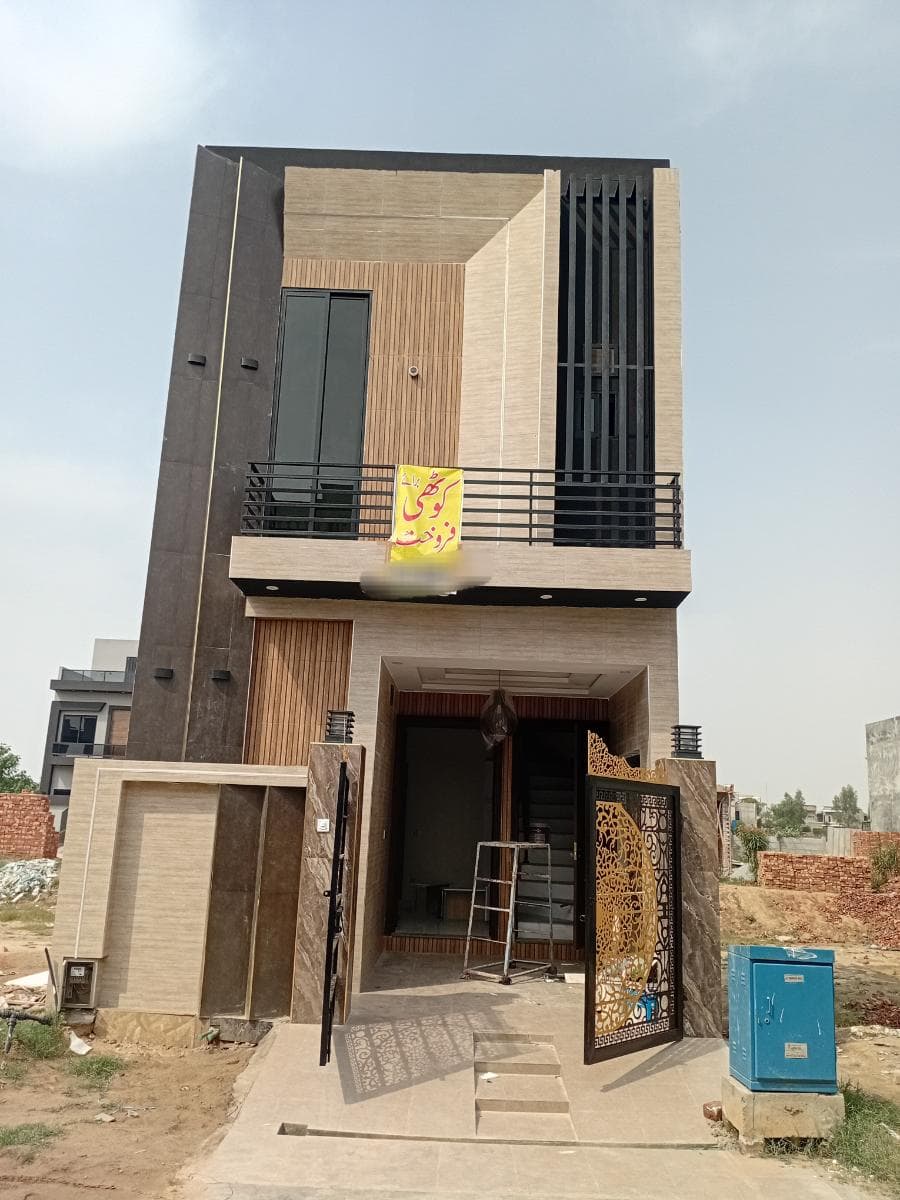 3 Marla Brand New House for sale in Al-Kabir Town, Lahore | TL-2270 Slide 1