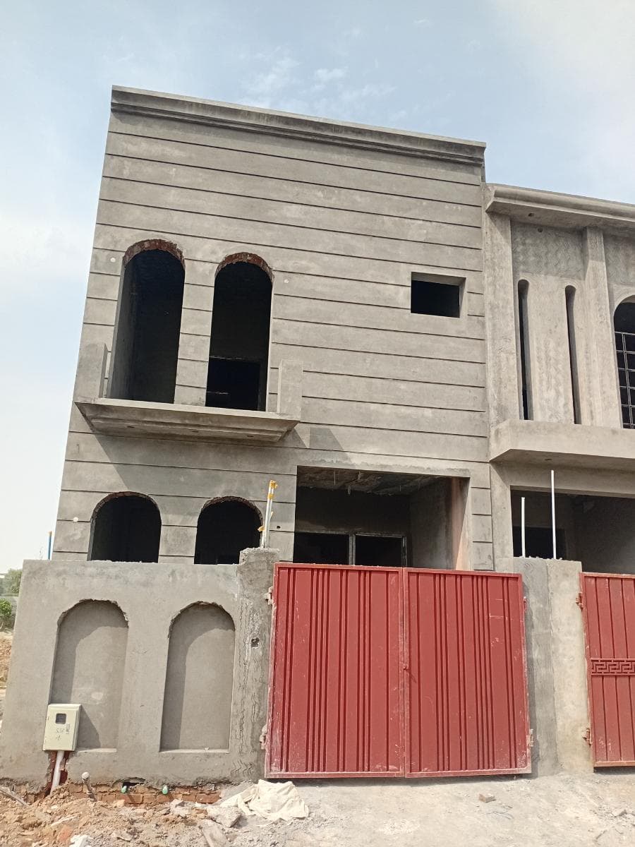 3 Marla Grey House for sale in Al-Kabir Town, Lahore | TL-2269 Slide 1