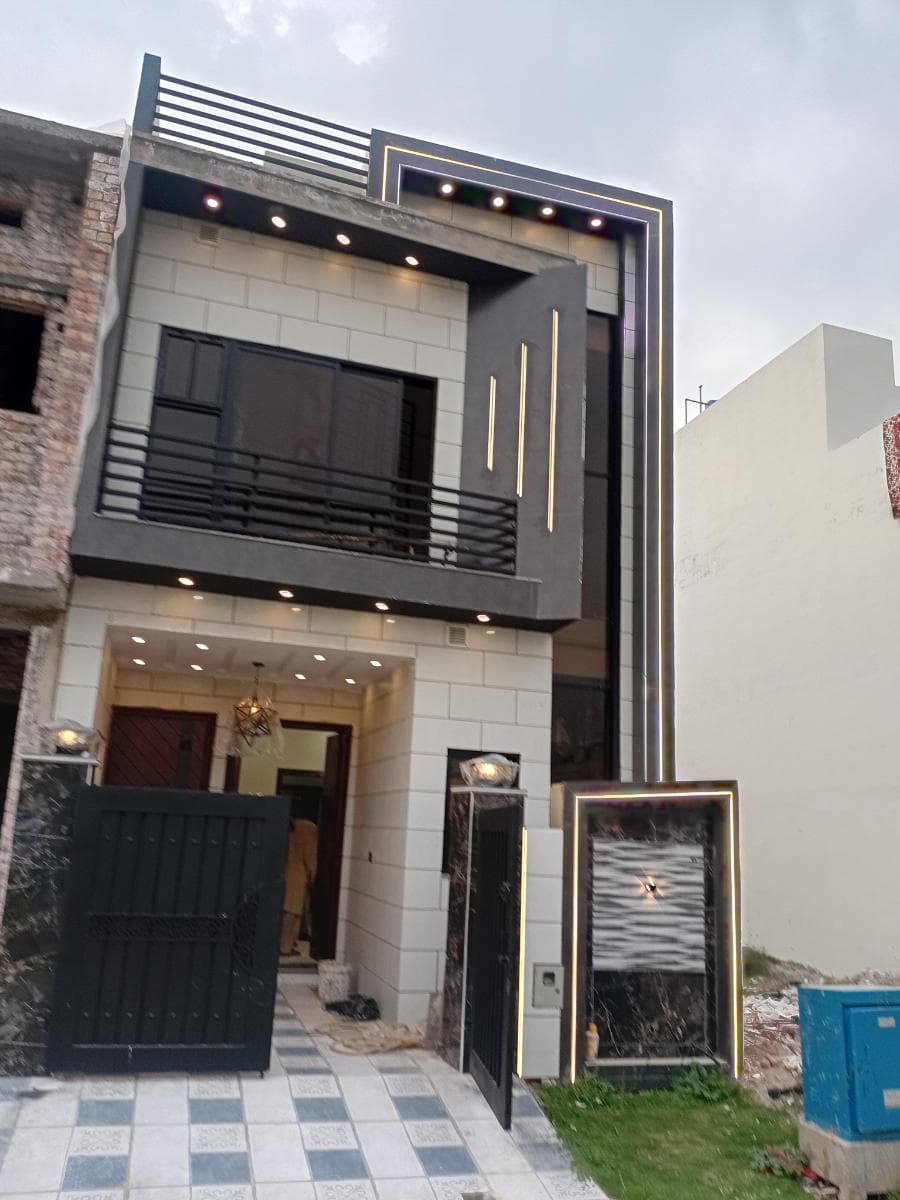 3 Marla Brand New House for sale in AL-Kabir Town, Lahore | TL-2291 Slide 1