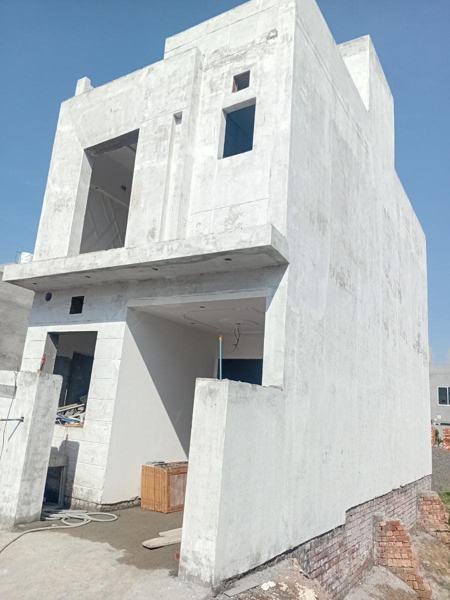 3 Marla Grey House for sale in Al-Kabir Town, Lahore | TL-2335 Slide 1